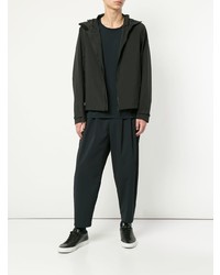 Attachment Zip Up Hooded Jacket
