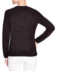 Calvin Klein Asymmetric Textured Knit Jacket