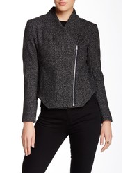 Shades of Grey by Micah Cohen Moto Wool Blend Jacket