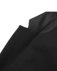 Calvin Klein Collection Black Bowery Slim Fit Wool Faille Blazer
