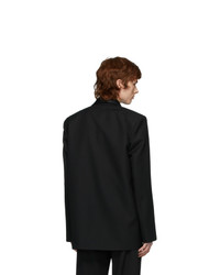 Balenciaga Black Seamless Tuxedo Blazer