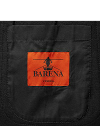 Barena Black Slaneg Unstructured Wool Blend Blazer