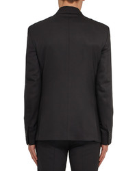 Givenchy Black Slim Fit Wool Blend Suit Jacket
