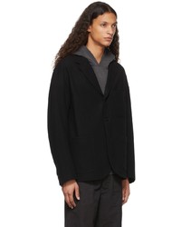 VISVIM Black Wool Falkland Blazer