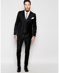 Asos Brand Slim Suit Jacket In 100% Wool