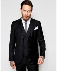 Asos Brand Slim Suit Jacket In 100% Wool