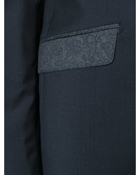 Etro Contrast Pocket Suit Jacket