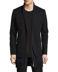 Juun.J Juun J Double Layer Wool Blazer Black