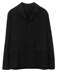 Burberry Oversize Tailored Wool Jacket