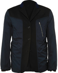 Marni Reversible Stretch Cotton And Wool Blend Jacket