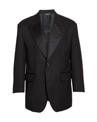 Dolce & Gabbana Sallia Stretch Wool Blend Jacket In N0000 Nero At Nordstrom