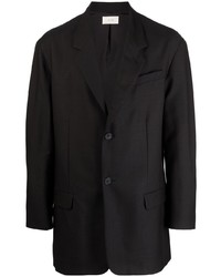 The Row Single Breasted Wool Blend Blazer
