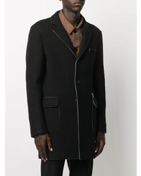 Karl Lagerfeld Virgin Wool Mix Blazer Coat