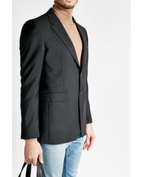 Burberry Wool Blazer With Mohair