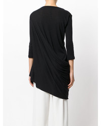 Rick Owens Lilies Draped Longline Top