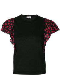 RED Valentino Heart Sleeve Top
