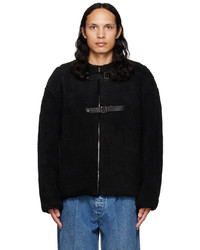 Tanaka Black Sherpa Jacket