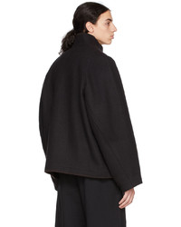 3MAN Black Wool Jacket