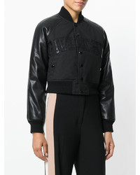 Givenchy Cropped Bomber Jacket