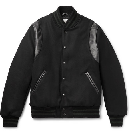 Virgin wool bomber jacket