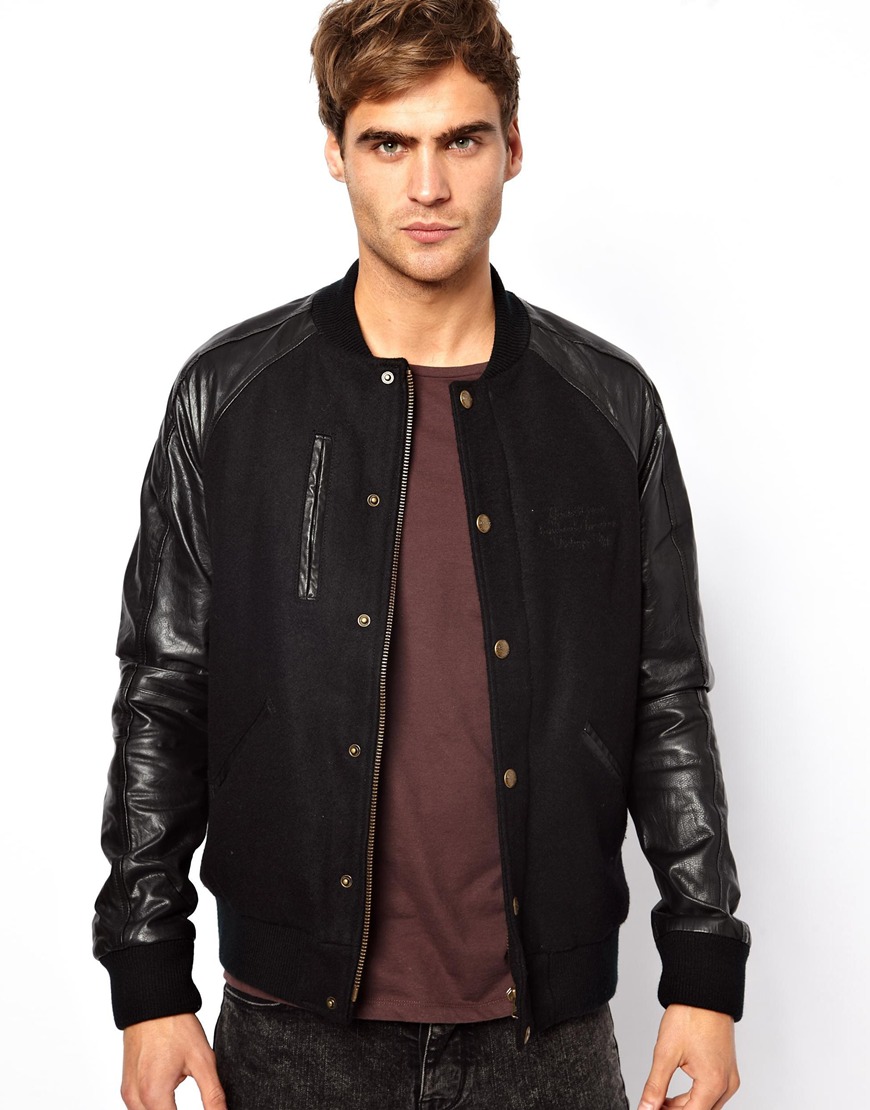 ZARA- BOMBER JACKET WITH CONTRAST SLEEVES - Authentic Brands For Less  Online in Pakistan