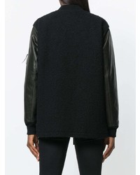 T by Alexander Wang Knitted Bomber Jacket