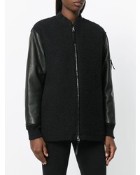 T by Alexander Wang Knitted Bomber Jacket