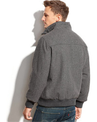 Calvin Klein Wool Blend Bomber Jacket