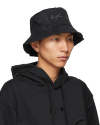 Feng Chen Wang Black Grey Paneled Bucket Hat