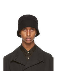 Lemaire Black Navy Bucket Hat