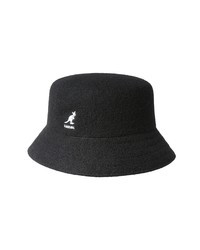 Kangol Lahinch Wool Blend Bucket Hat In Black At Nordstrom