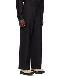 Second/Layer Black Disaster Cargo Pants