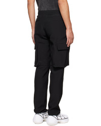 Givenchy Black Slim Fit Cargo Pants