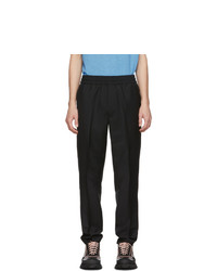 Acne Studios Acne S Black Wool Mohair Ryder Trousers