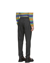 Acne Studios Acne S Grey Wool Ryder Trousers