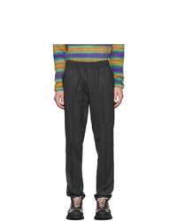 Acne Studios Acne S Grey Wool Ryder Trousers