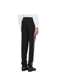 Helmut Lang Black Band Pull On Trousers