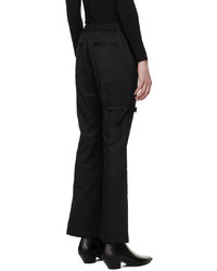 The World Is Your Oyster Black Cinch Trousers