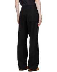 Zegna Black Compact Trousers