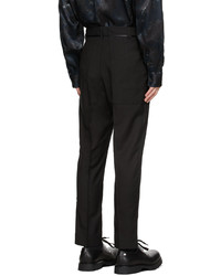 Tom Wood Black Deborah Suit Trousers