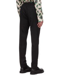 Paul Smith Black Drawcord Trousers