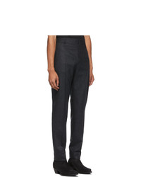 Isabel Marant Black Faded Slimy Trousers