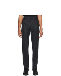 Isabel Marant Black Faded Slimy Trousers