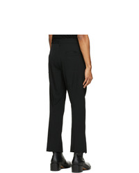 Bed J.W. Ford Black Flare Trousers