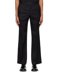 Recto Black Flared Trousers