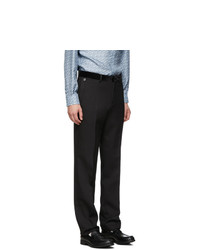 Burberry Black Formal Trousers