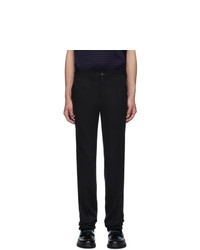 Lanvin Black Jersey Suit Trousers