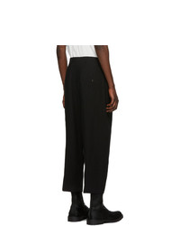 Rick Owens Black Karloff Cropped Trousers, $354 | SSENSE | Lookastic