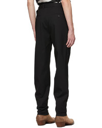 Y/Project Black Lazy Trousers