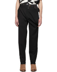 Y/Project Black Lazy Trousers
